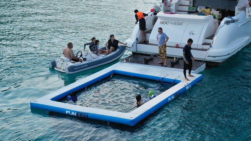 Ocean Pool Solutions for Yachts: Safe Swimming at Sea