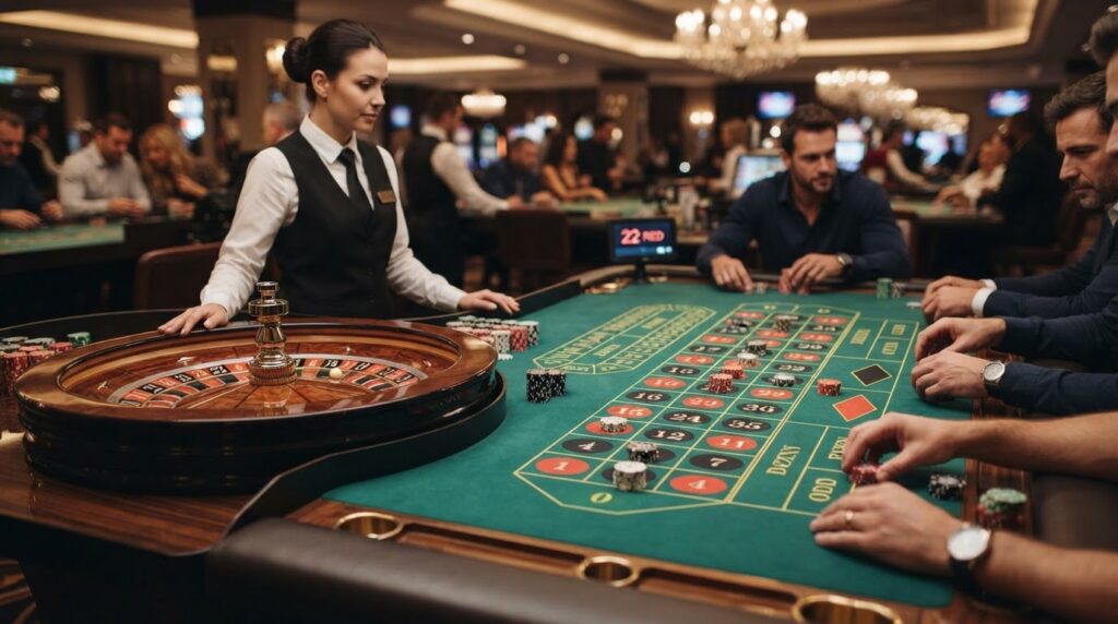 Cách Đánh Giá Và Lựa Chọn Nhà Cái Uy Tin Cho Người Mới Bàn quay roulette chuyên nghiệp trong không gian giải trí trực tuyến